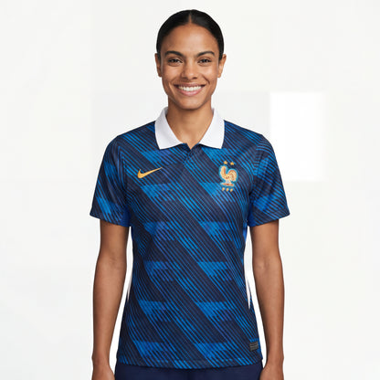 Camiseta Francia Mundial Mujer 2026 Primera Equipación