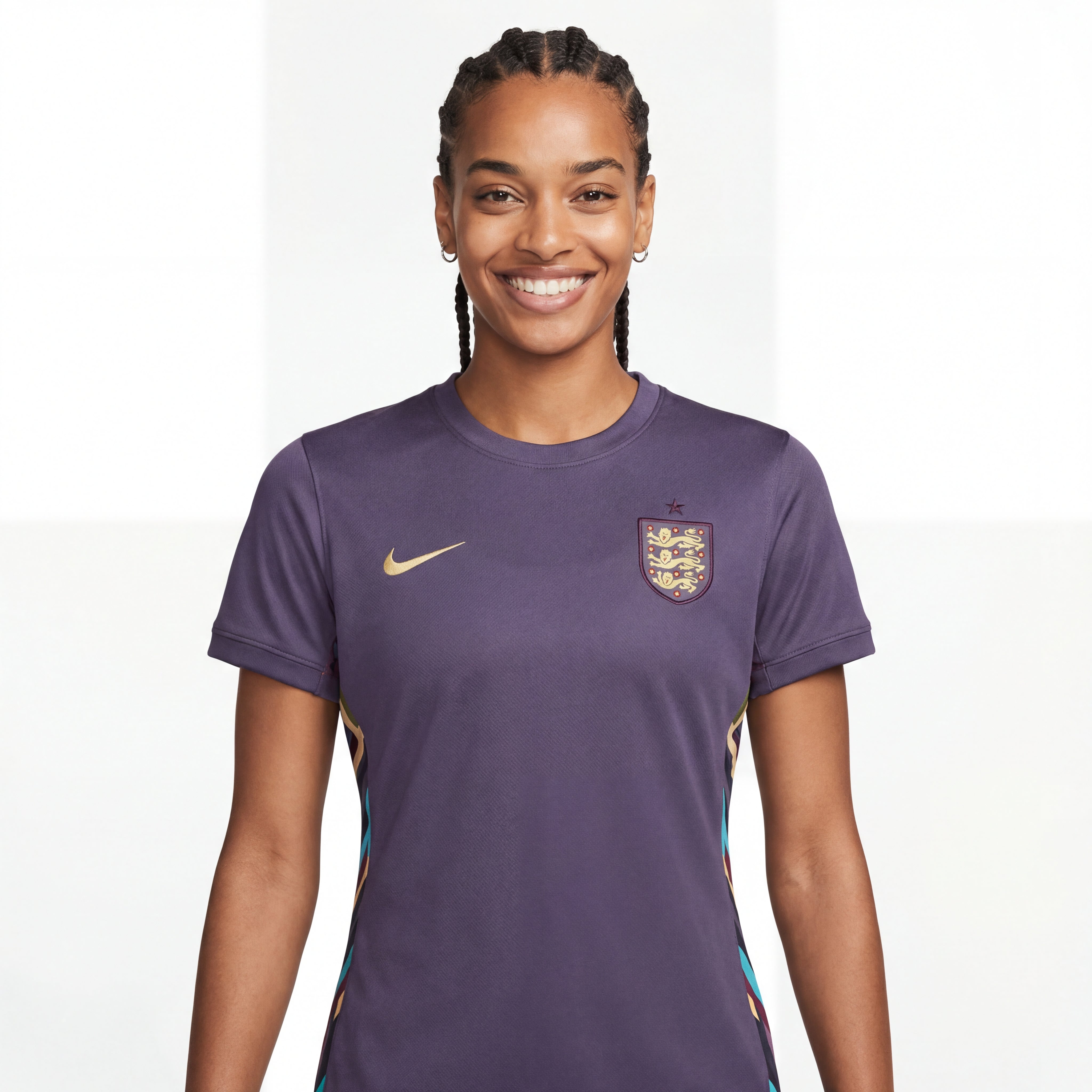 Feminina Inglaterra 24∕25 Euro Segunda Equipación
