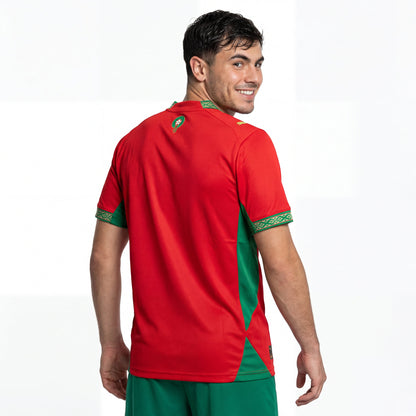 Camiseta Marrocos Primera Equipación Versión Jugador Mundial 2026