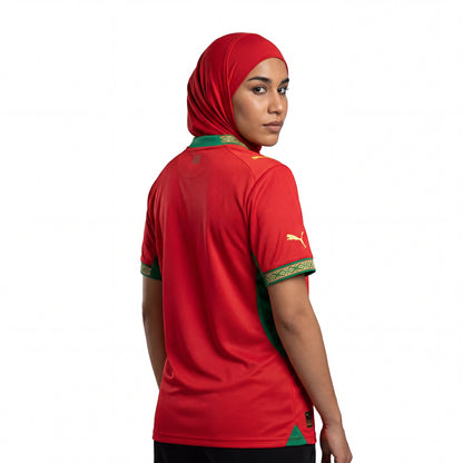 Camiseta Marrocos Mujer Primera Equipación Versión Jugador Mundial 2026