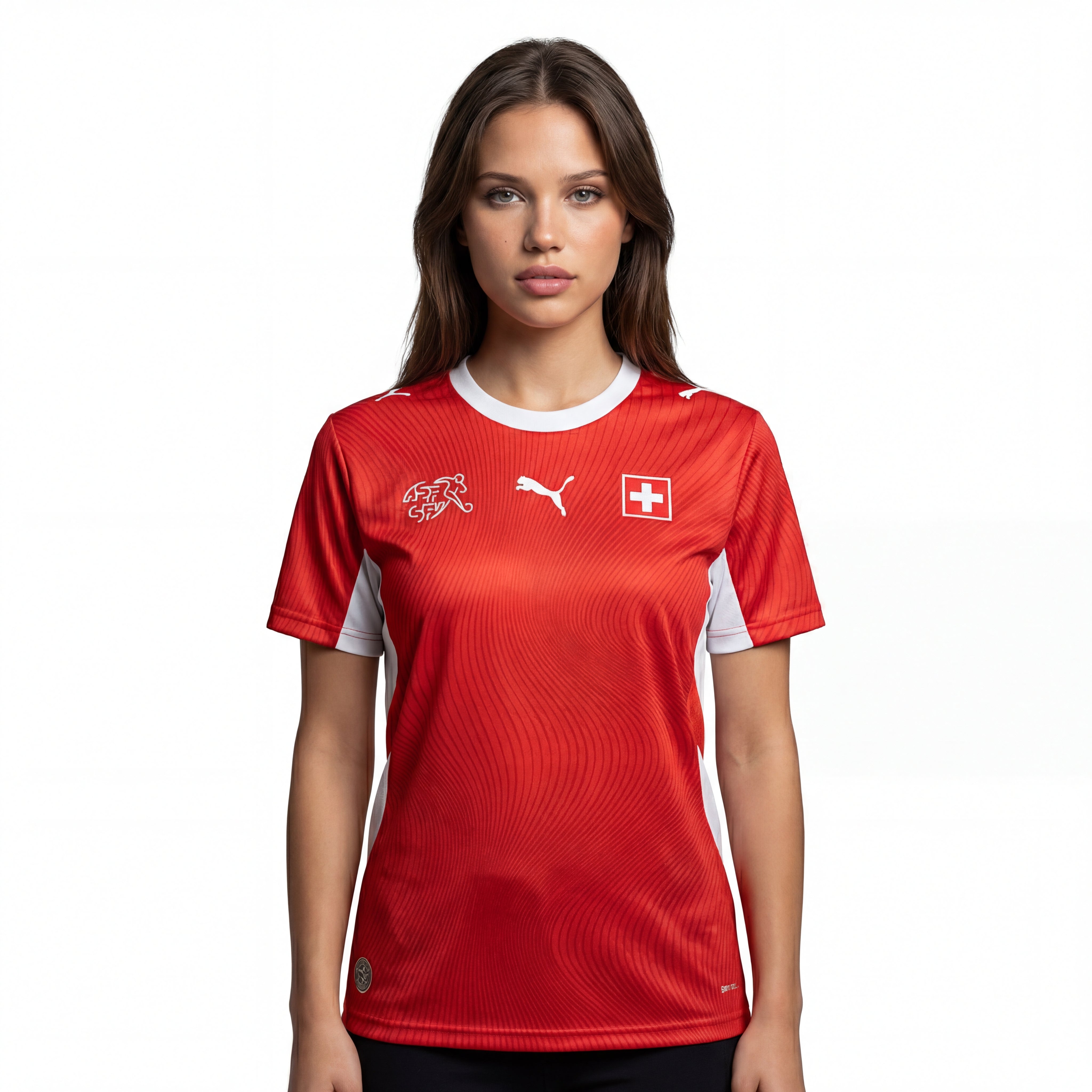 Camiseta Switzerland Mujer Primera Equipación Mundial 2026