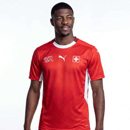 Camiseta Switzerland Primera Equipación Mundial 2026