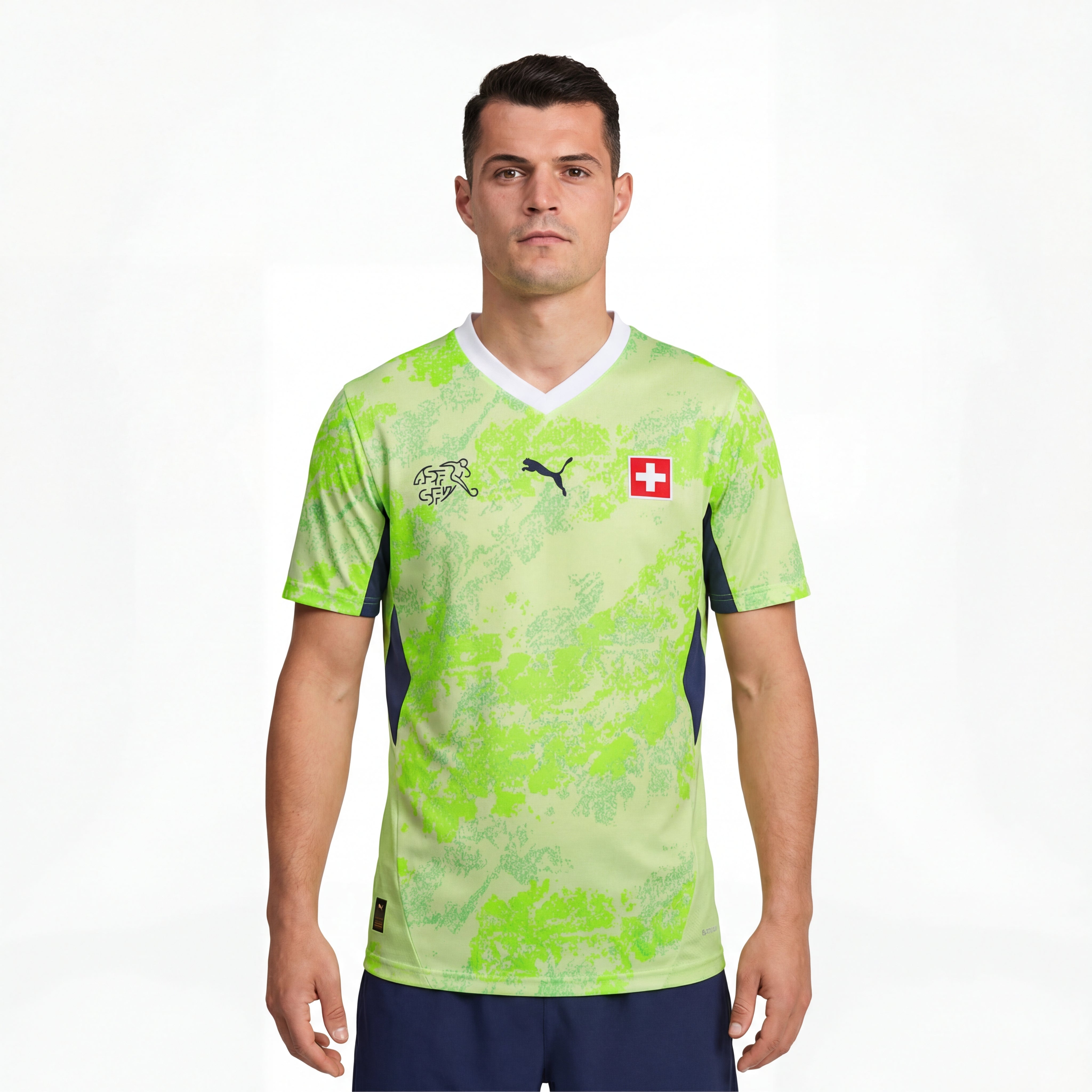 Camiseta Switzerland Versión Jugador Segunda Equipación Mundial 2026