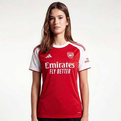 Camiseta Feminina Arsenal 25/26 Primera Equipación