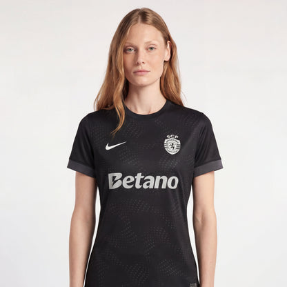Camiseta Feminina Sporting 25/26 Segunda Equipación