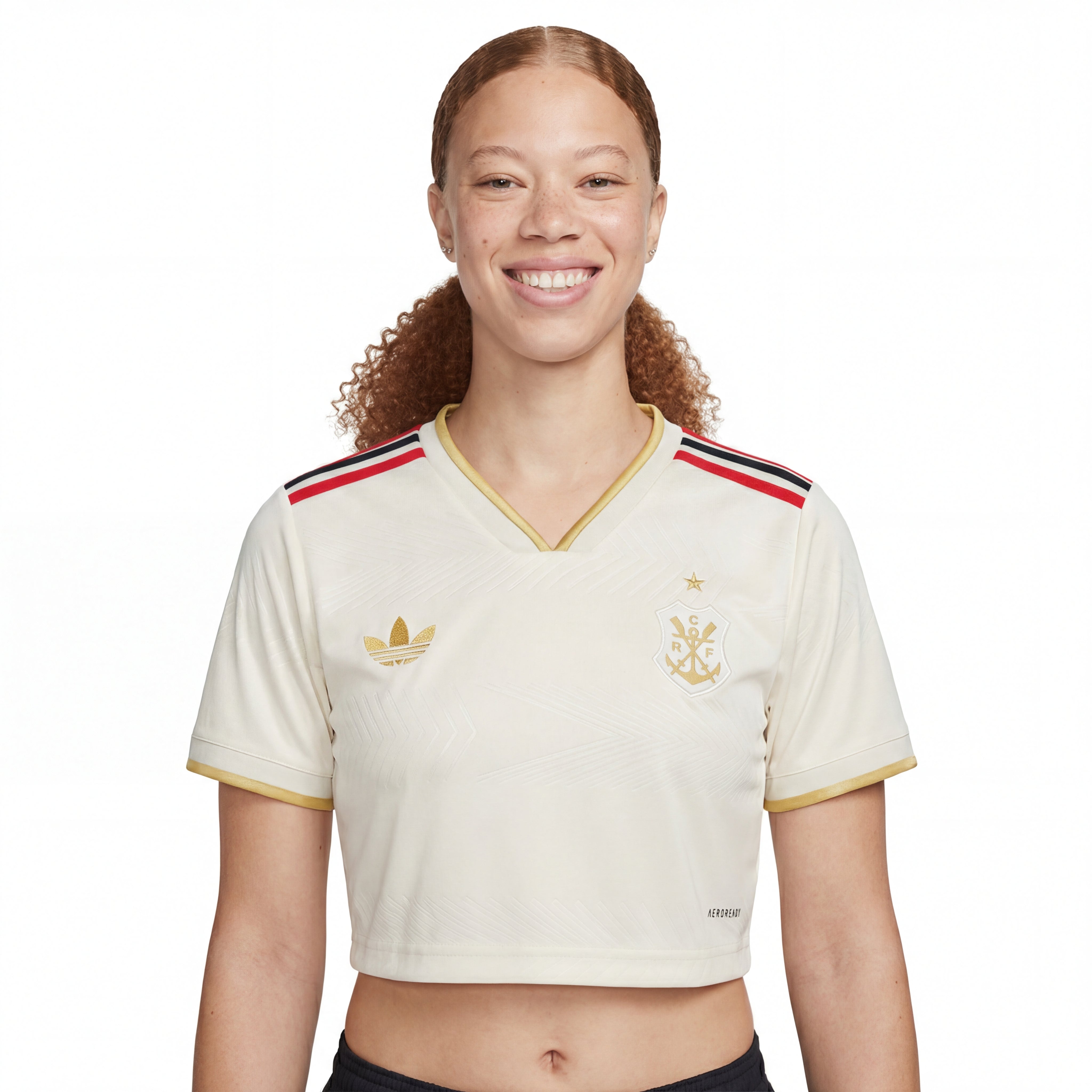 Flamengo Segunda Equipación 25/26 Mujer Cropped