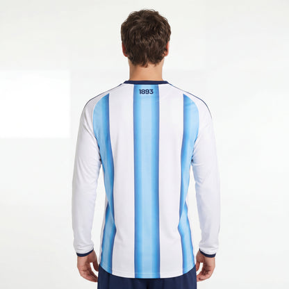 Camiseta Argentina 2026 Versión Jugador Primera Equipación Manga Larga Mundial
