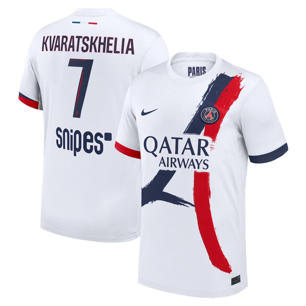 Camiseta PSG 25/26 Segunda Equipación #7 Kvaratskhelia