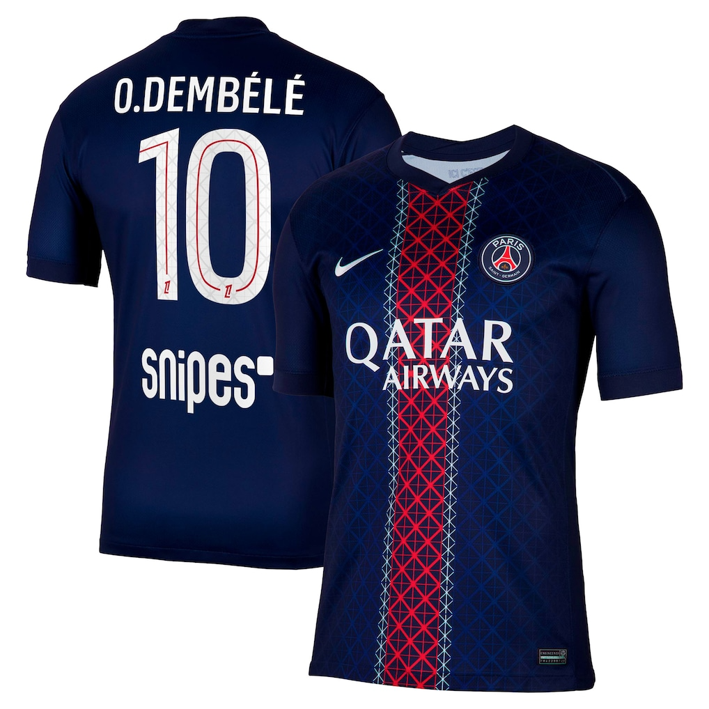 Camiseta PSG 25/26 Primera Equipación #10 O.DEMBÉLÉ