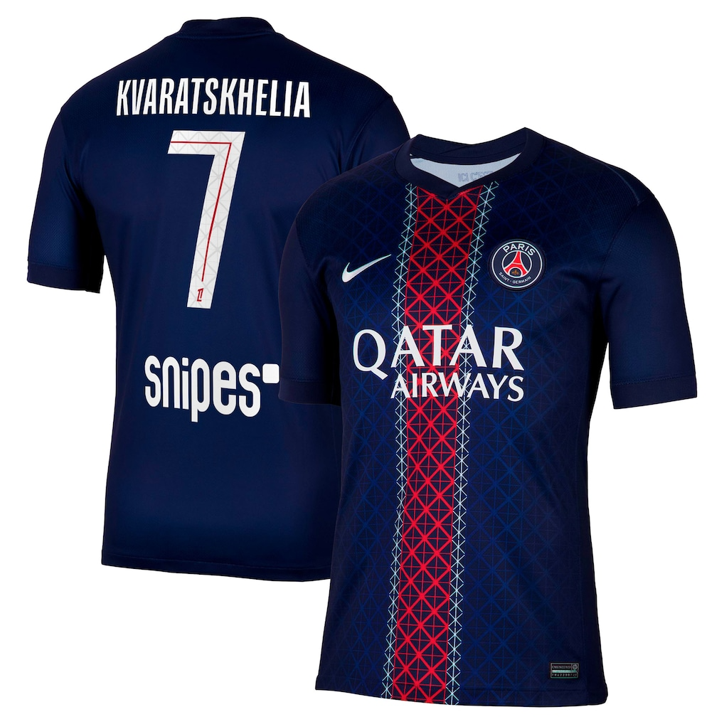 Camiseta PSG 25/26 Primera Equipación #7 Kvaratskhelia