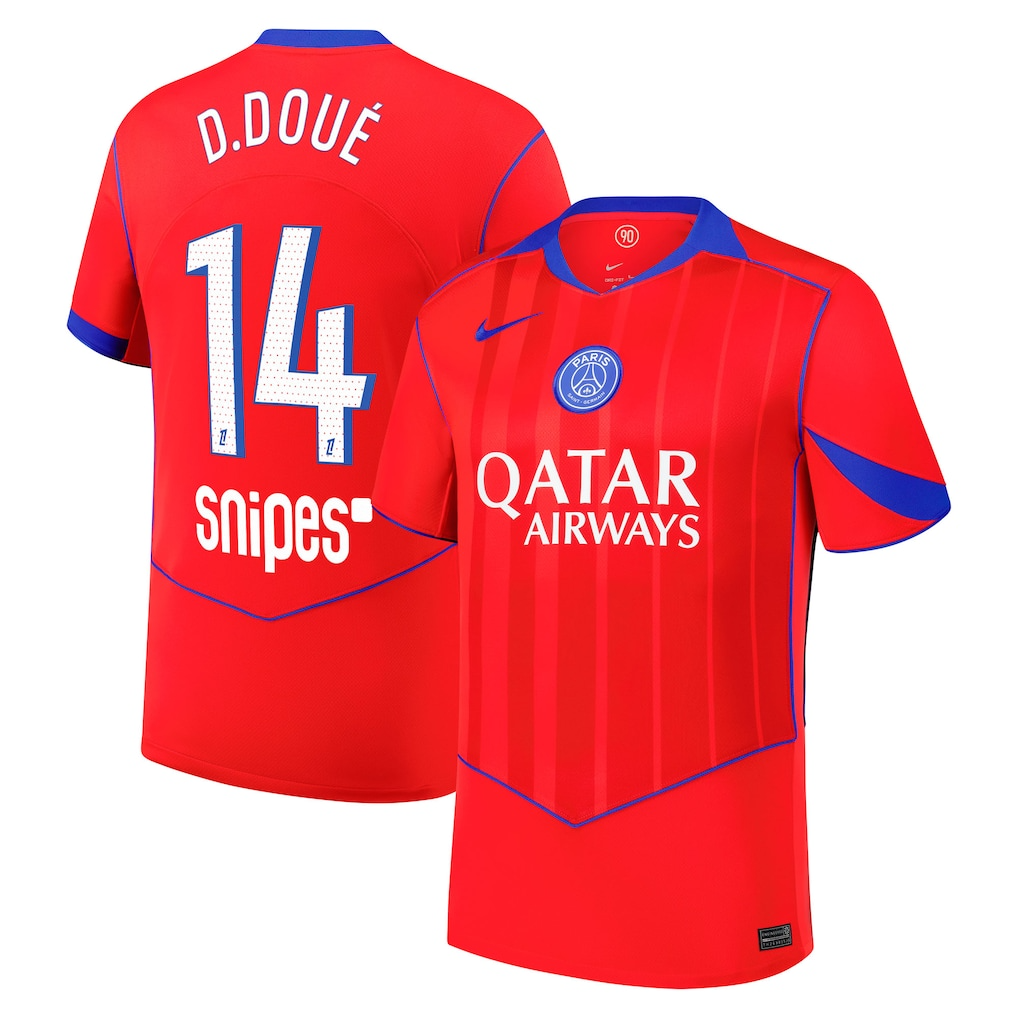 Camiseta PSG 25/26 Tercera Equipación #14 D.Doué