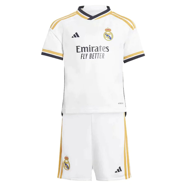 Kids Real Madrid Home 23/24 - Branco
