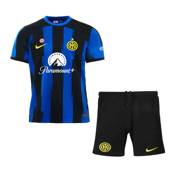 Kids Inter de Milão Home 23/24 - Azul e Preto