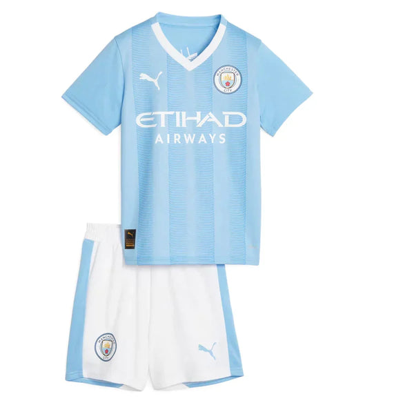 Kids Manchester City Home 23/24 - Azul