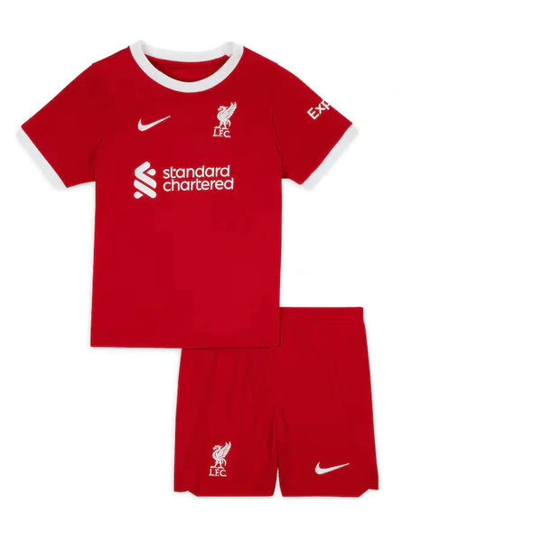 Kids Liverpool Home 23/24 - Vermelho