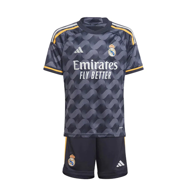 Kids Real Madrid Away 23/24 - Preto