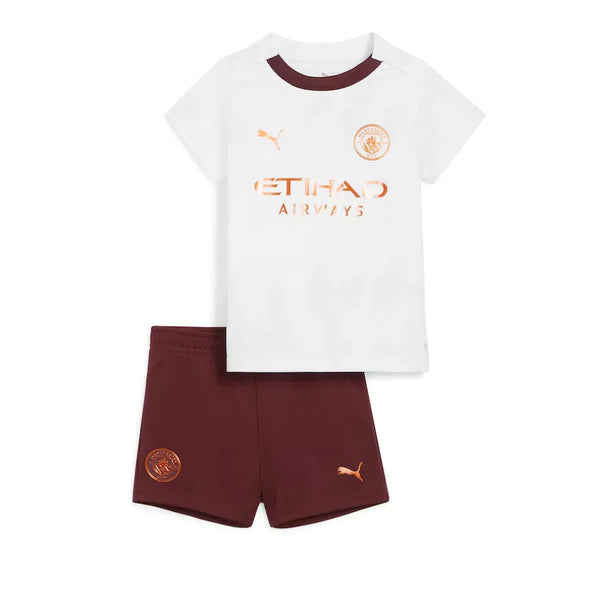 Kids Manchester City Away 23/24 - Branco