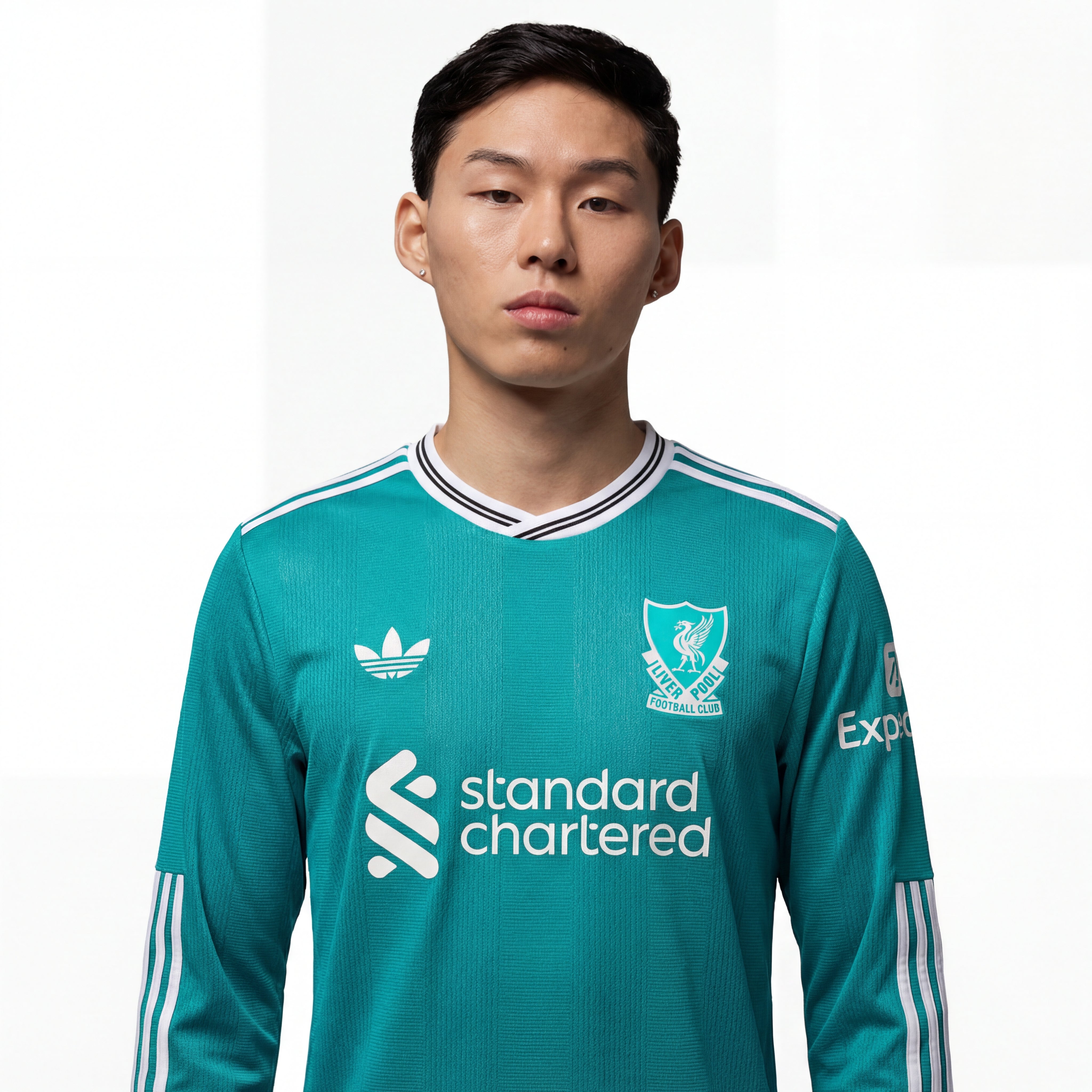 Camiseta Liverpool 25/26 Versión Jugador Tercera Equipación Manga Larga