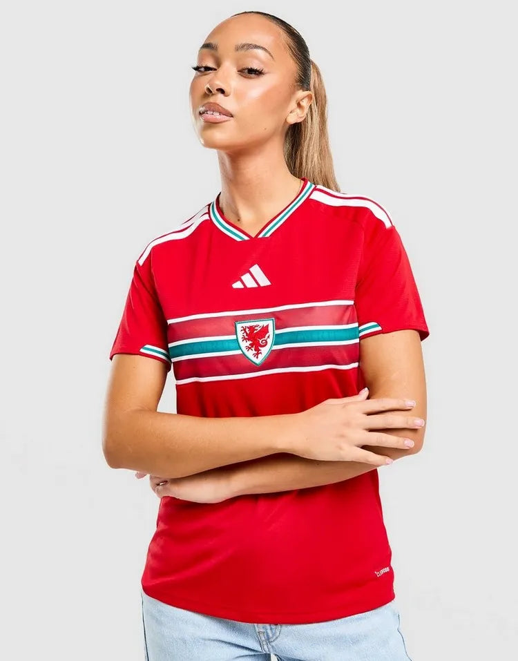 Camiseta Gales Mujer 2026 Primera Equipación Mundial