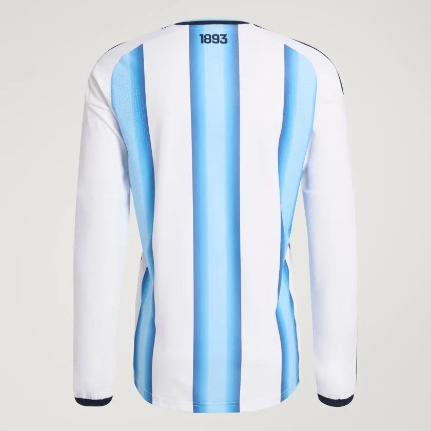Camiseta Argentina 2026 Versión Jugador Primera Equipación Manga Larga Mundial